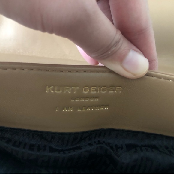*MOVING SALE* Kurt Geiger London Leather Kensington Bag in Camel - Picture 8 of 16